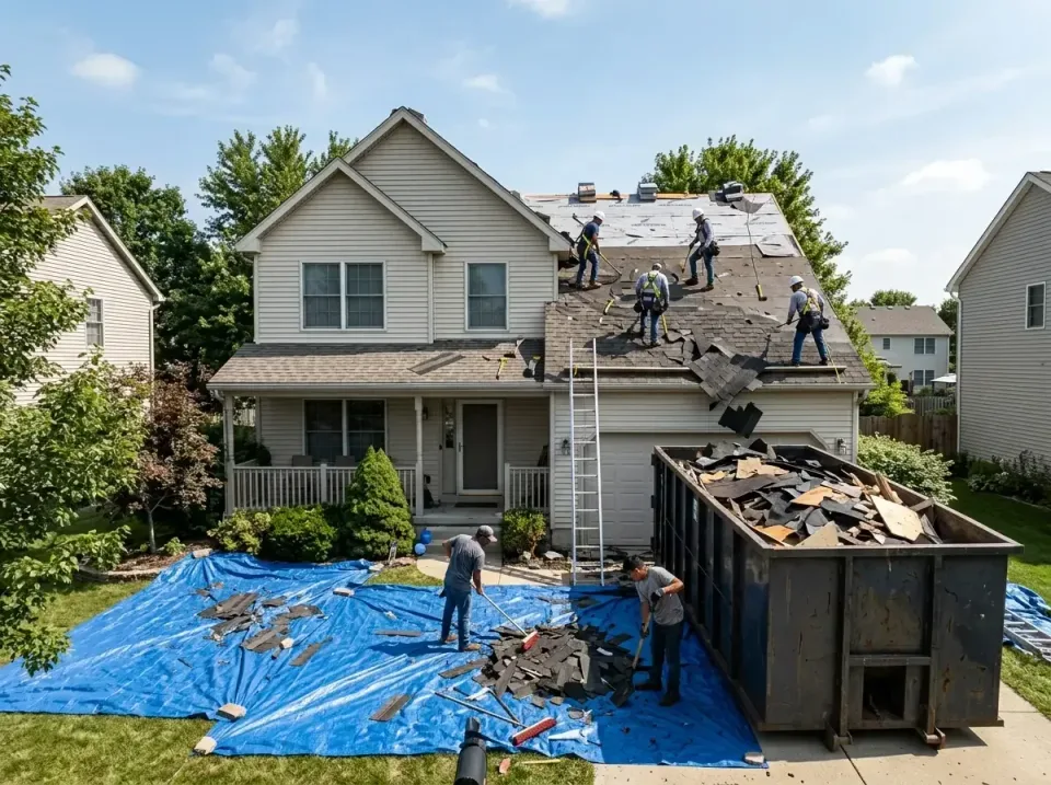 roof-replacement-debris-remova-004 — frequently asked questions, Cheapest Dumpster Rentals in Bennettsville, SC